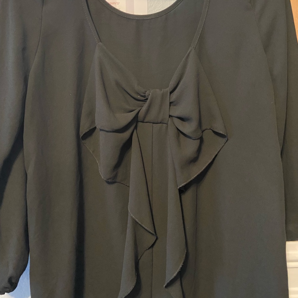 Sheer long sleeve